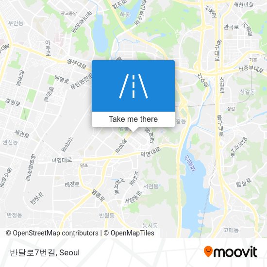 반달로7번길 map
