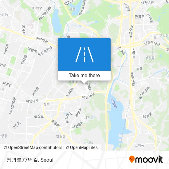 청명로77번길 map