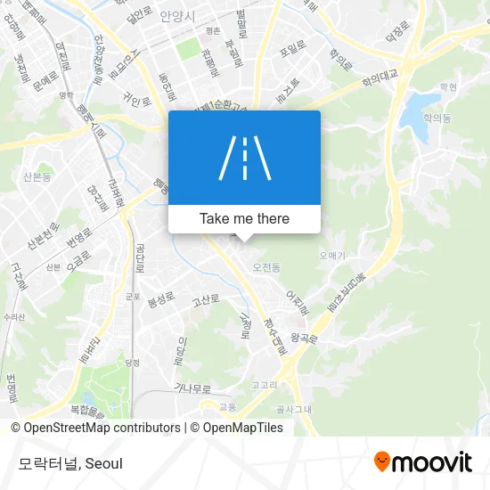 모락터널 map