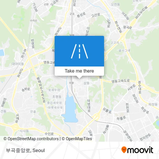 부곡중앙로 map