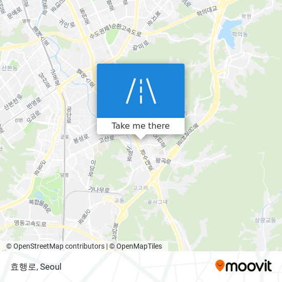 효행로 map