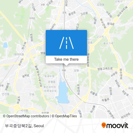 부곡중앙북2길 map