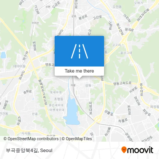 부곡중앙북4길 map