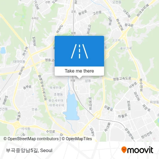 부곡중앙남5길 map