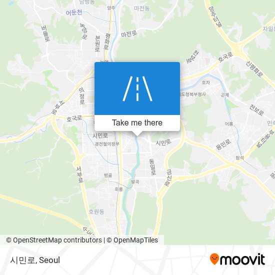 시민로 map