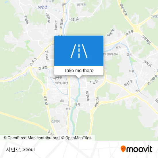 시민로 map