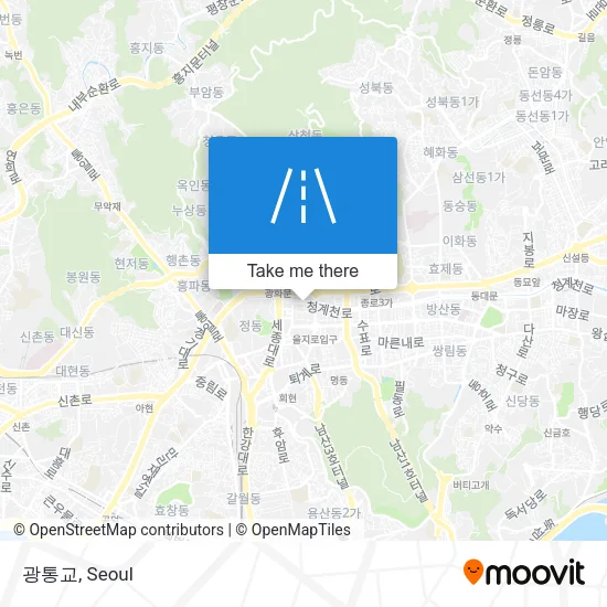 광통교 map