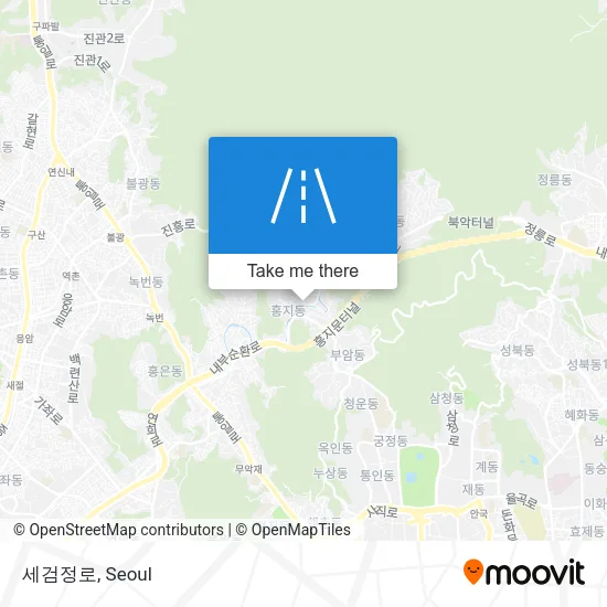 세검정로 map