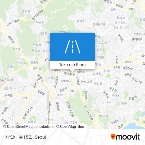 삼일대로15길 map