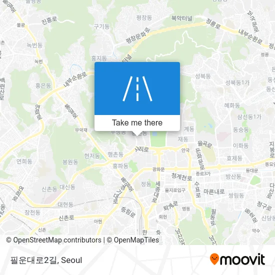 필운대로2길 map