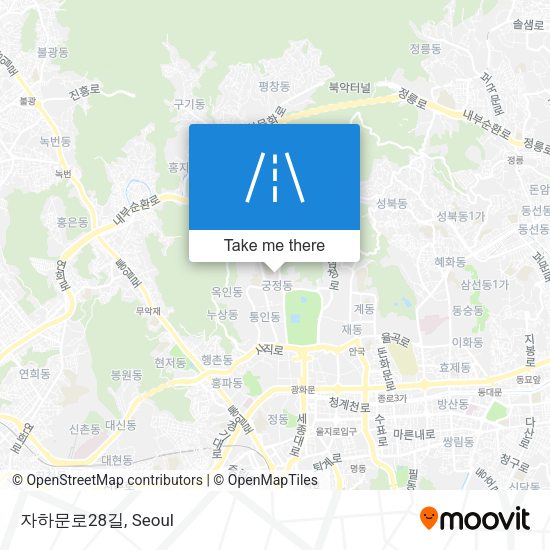자하문로28길 map