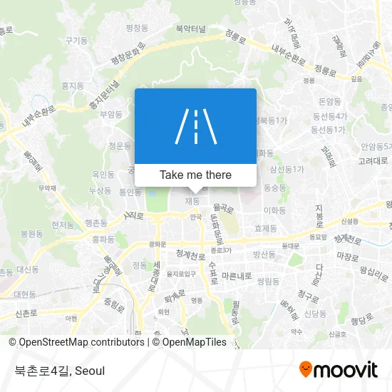 북촌로4길 map