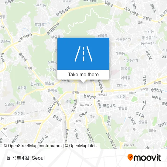 율곡로4길 map