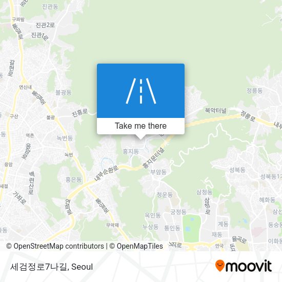 세검정로7나길 map