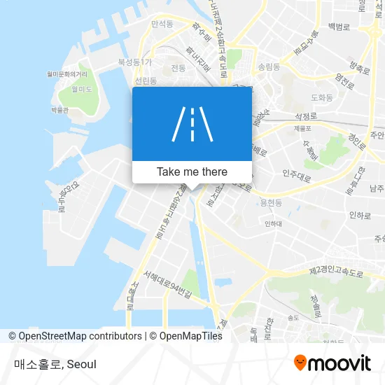 매소홀로 map