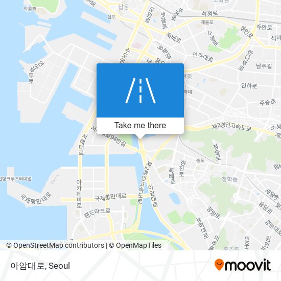 아암대로 map