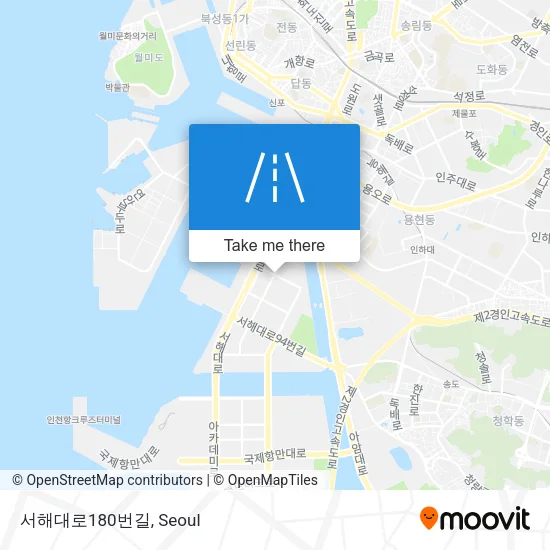 서해대로180번길 map