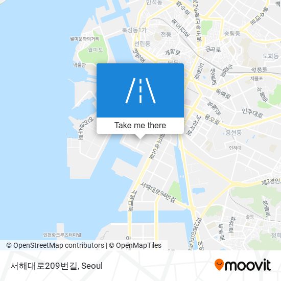 서해대로209번길 map