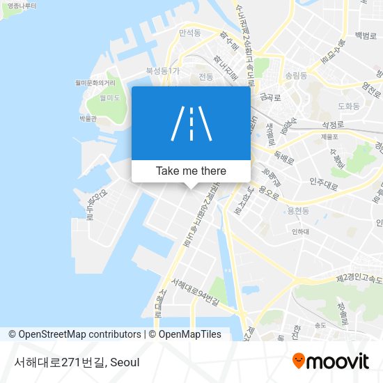 서해대로271번길 map