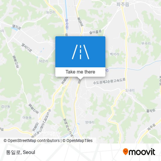 통일로 map