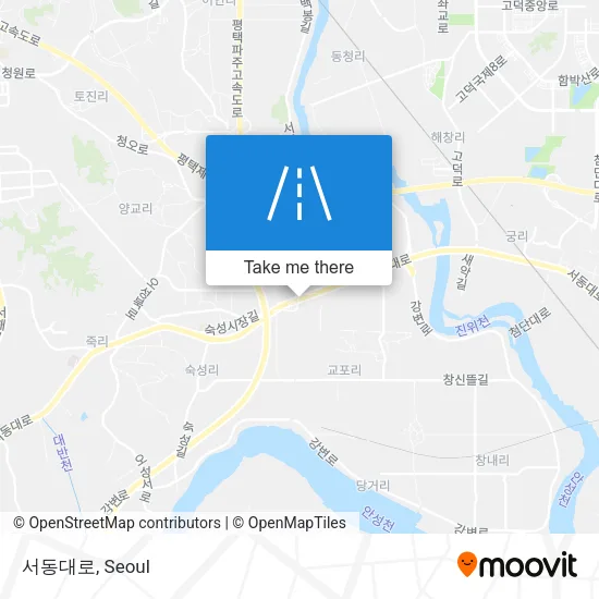 서동대로 map