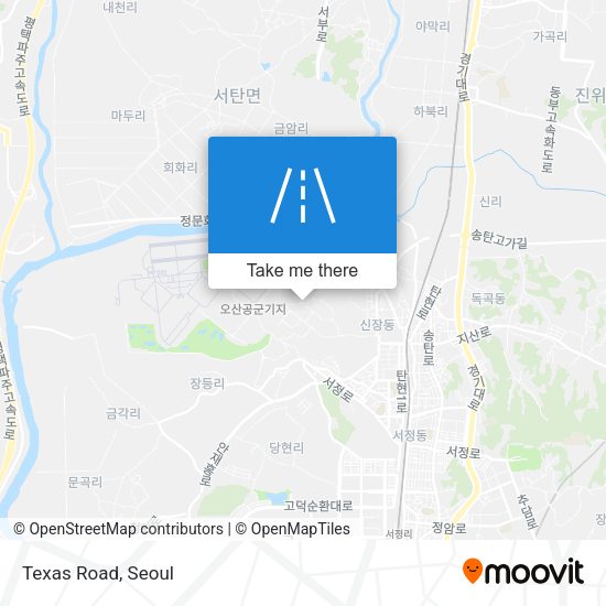 Texas Road map