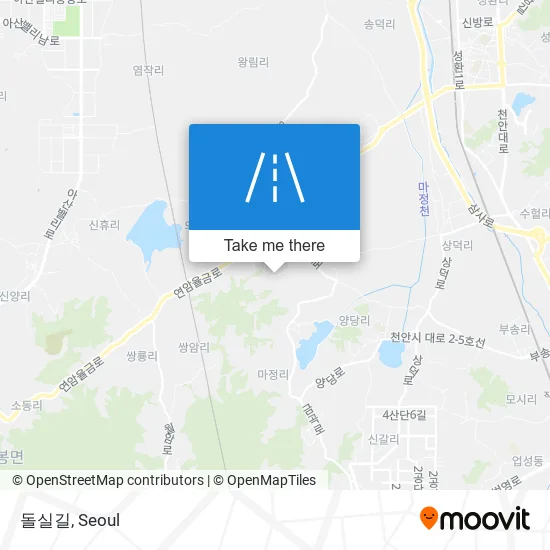 돌실길 map