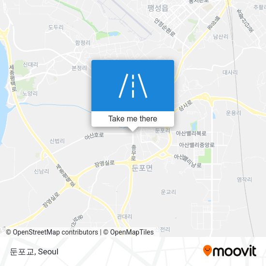 둔포교 map