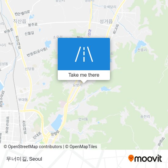 무너미길 map