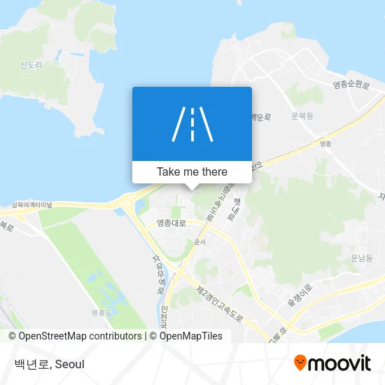 백년로 map