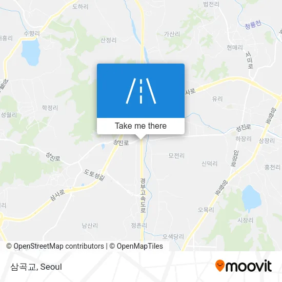 삼곡교 map