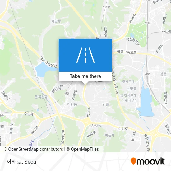 서해로 map