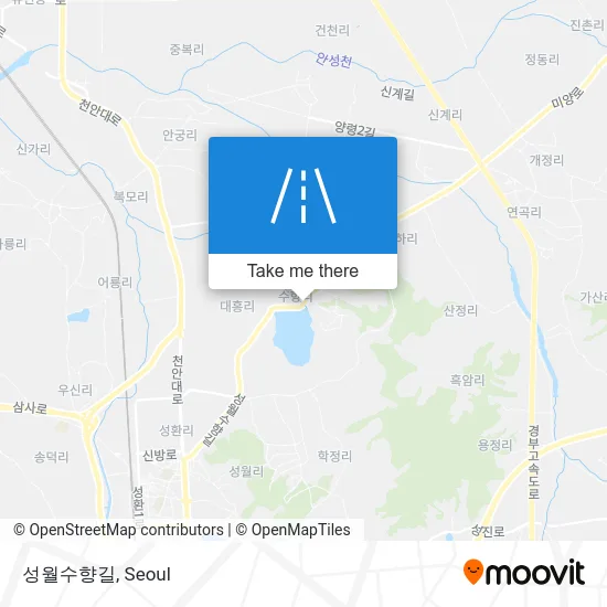 성월수향길 map