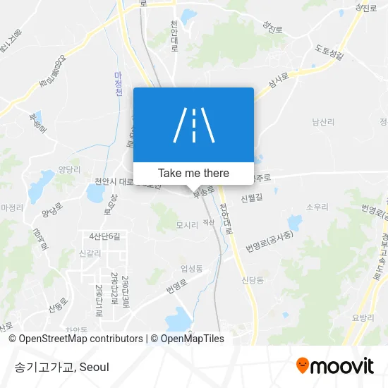 송기고가교 map