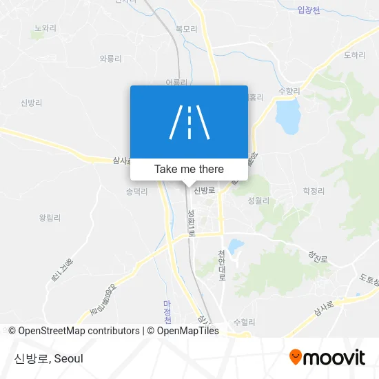 신방로 map