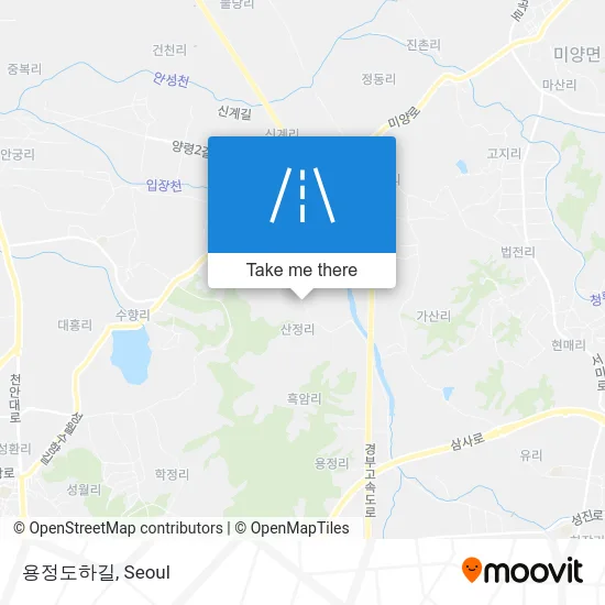 용정도하길 map