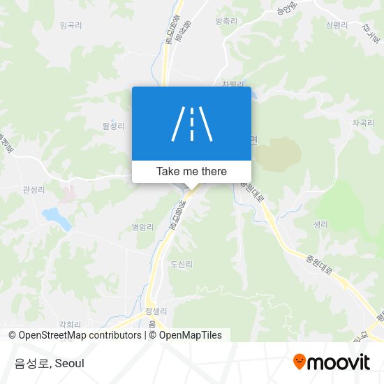 음성로 map