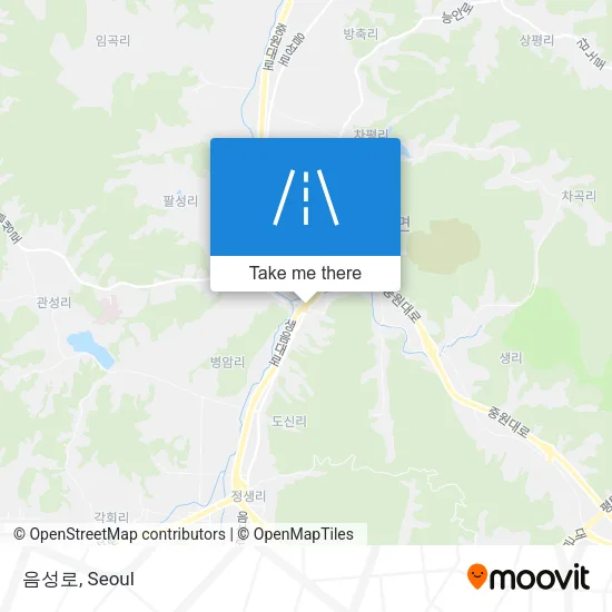 음성로 map
