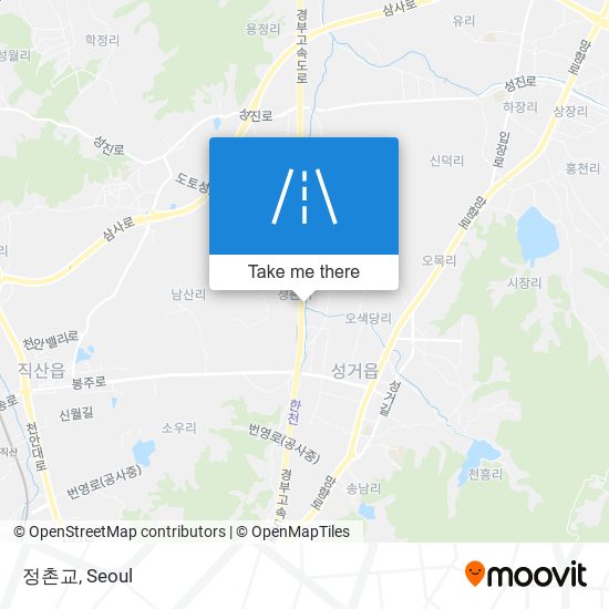 정촌교 map