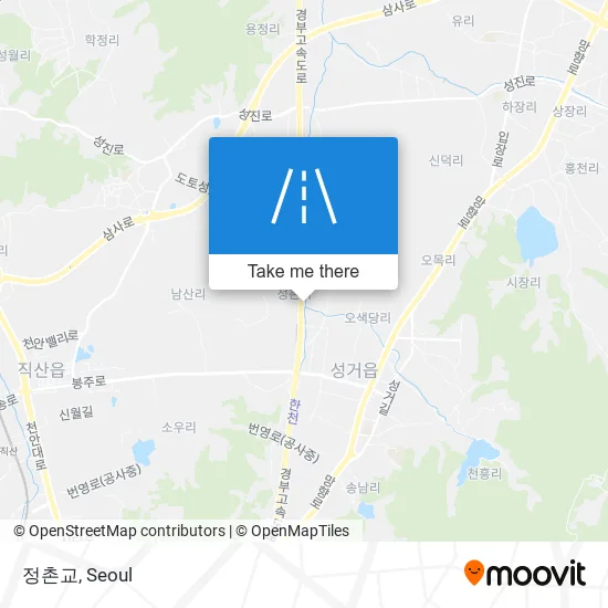 정촌교 map