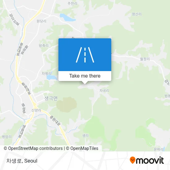 차생로 map