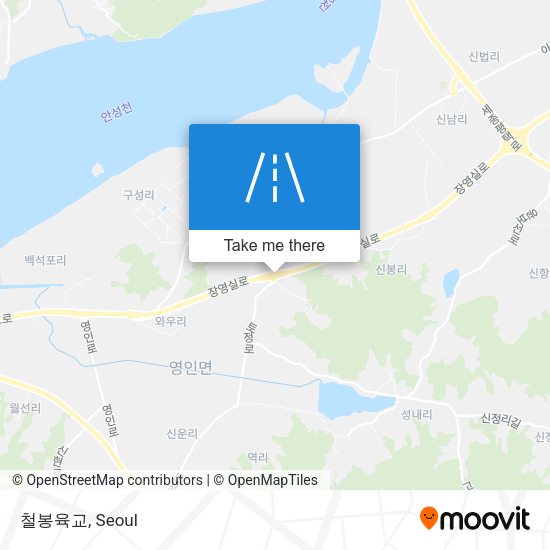 철봉육교 map