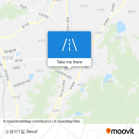 소댕이1길 map