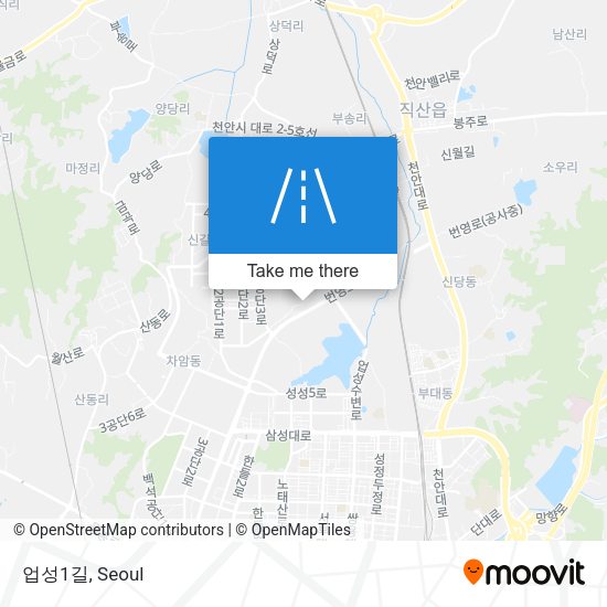 업성1길 map