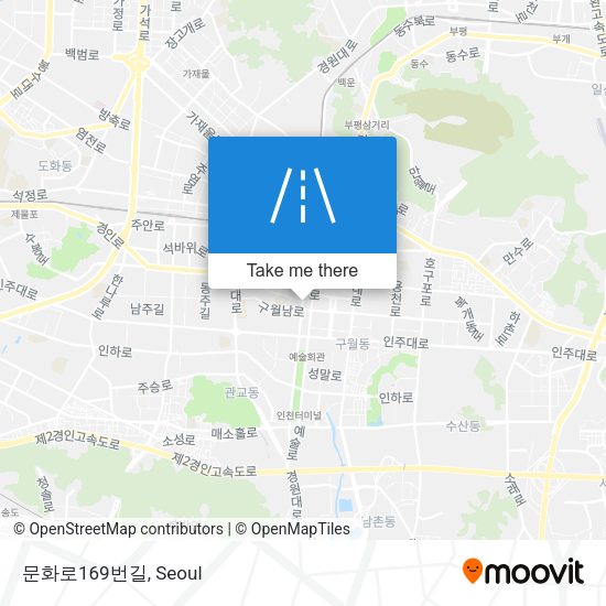 문화로169번길 map