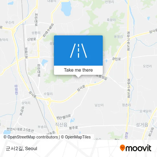 군서2길 map