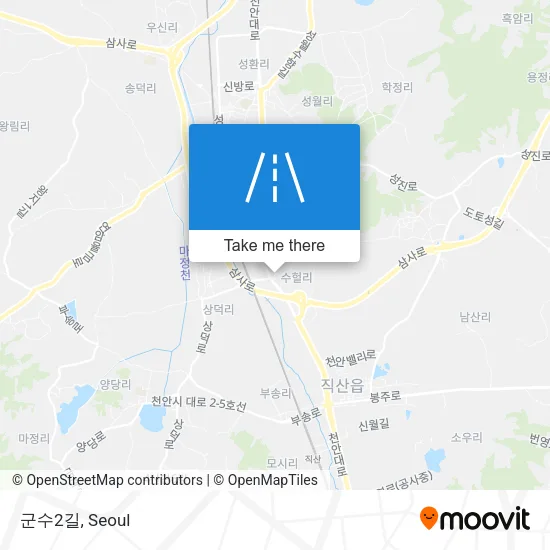 군수2길 map