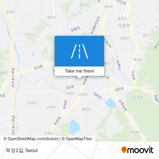 독정2길 map