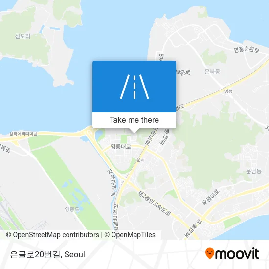 은골로20번길 map