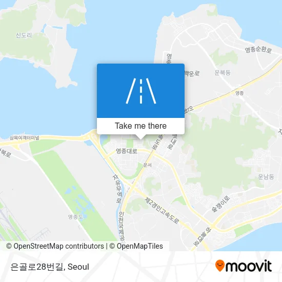 은골로28번길 map